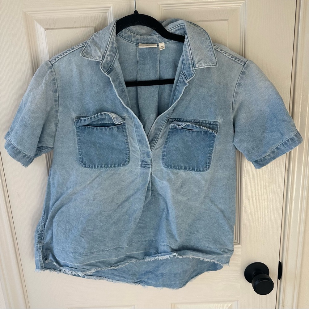 Andriano Goldschmied denim top xs